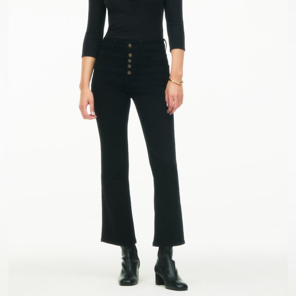 ZARA ZW THE CROPPED FLARE JEANS‎ - LIMITED EDITION